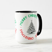 Kerstmug Mok (Voorkant rechts)