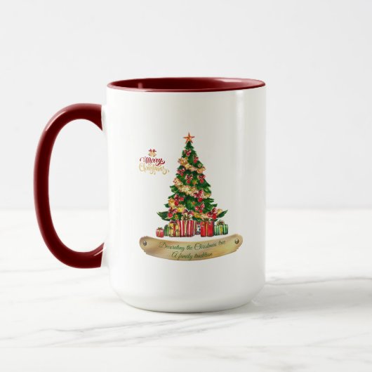 Kerstmug Mok (Links)