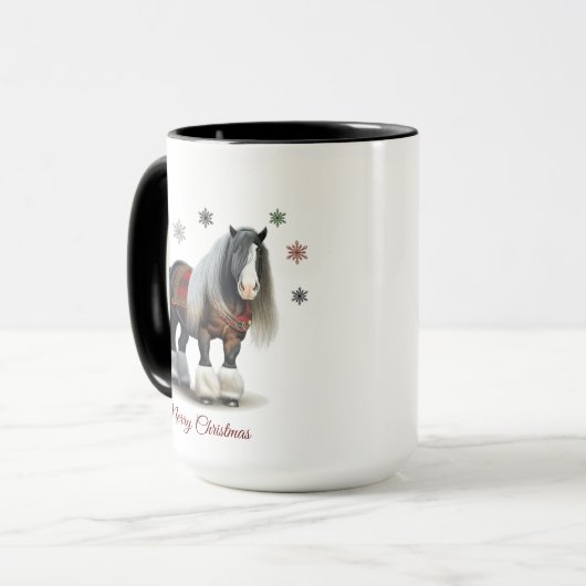 Kerstmug Mok (Voorkant links)