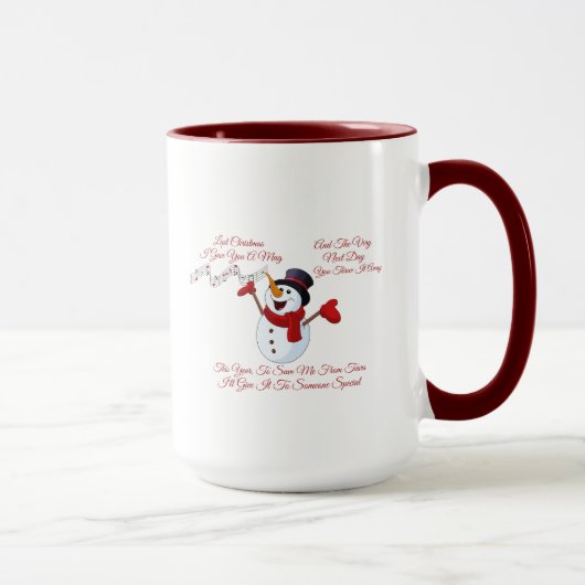 Kerstmug Mok (Rechts)