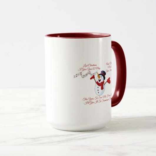 Kerstmug Mok (Voorkant rechts)