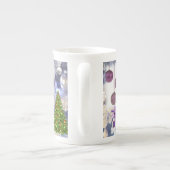Kerstmug Sneeuwman Porselein Kop (Achterkant)