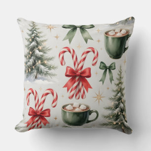 Kerstmug & Snoeprietkussen Kussen