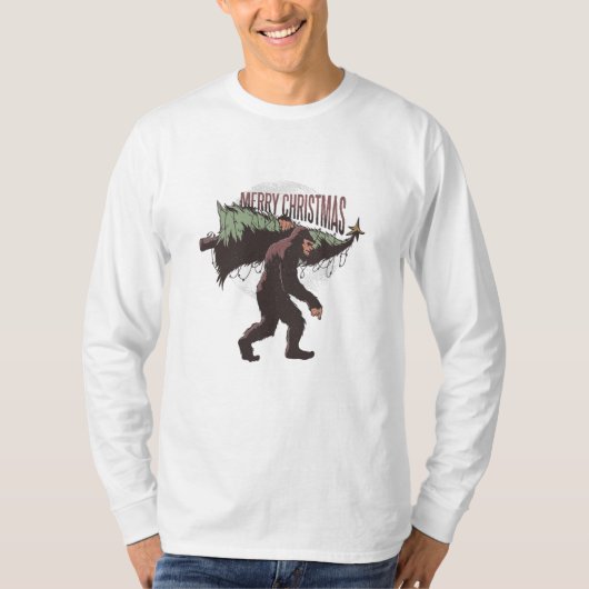 kerstmug t-shirt (Voorkant)