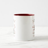 Kerstmug Tweekleurige Koffiemok (Center)