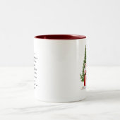 Kerstmug Tweekleurige Koffiemok (Center)