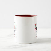 Kerstmug Tweekleurige Koffiemok (Center)