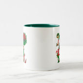 Kerstmug Tweekleurige Koffiemok (Center)