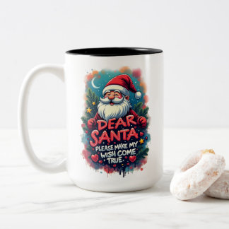 Kerstmug Tweekleurige Koffiemok