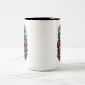 Kerstmug Tweekleurige Koffiemok (Center)