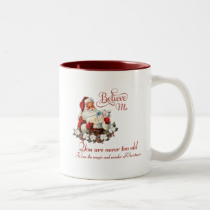 Kerstmug Tweekleurige Koffiemok