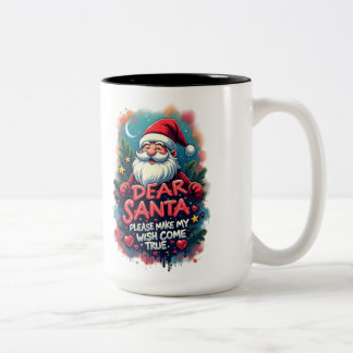 Kerstmug Tweekleurige Koffiemok