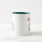 Kerstmug Tweekleurige Koffiemok (Center)