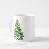 Kerstmug voor gamers koffiemok (Voorkant links)