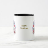Kerstmug voor hondenliefhebbers/Pug Mok (Midden)