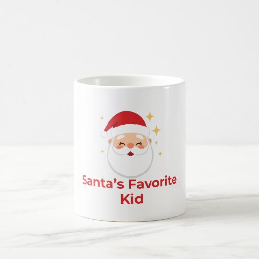 Kerstmug voor kinderen met leuke Sinterklaas Koffiemok (Center)