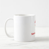 Kerstmug voor kinderen met leuke Sinterklaas Koffiemok (Links)