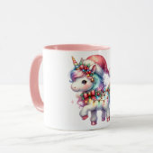 Kerstmug voor kinderen mok (Voorkant links)