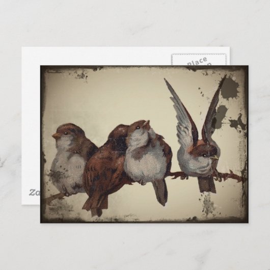 kerstmuggen feestdagenkaart (Voorkant / Achterkant)