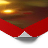 Kerstmuis 1 poster (Hoek)