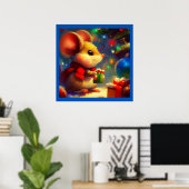 Kerstmuis 2 poster (Thuiskantoor)