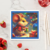 Kerstmuis 2 servet (Insitu)