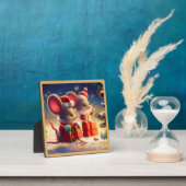 Kerstmuis 3 fotoplaat (Insitu)