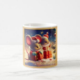 Kerstmuis 3 koffiemok