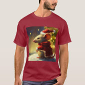 Kerstmuis 4 t-shirt (Voorkant)