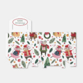 kerstmuis bedankdoosjes (Uitgevouwen)