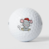 kerstmuis golfballen (Voorkant)