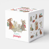 Kerstmuis Jolabokaflod Bedankdoosjes (Achterkant)