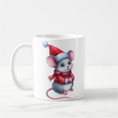 kerstmuis koffiemok (Links)