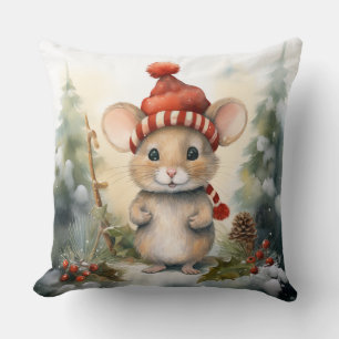 Kerstmuis Kussen