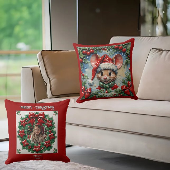 Kerstmuis Kussen (Creator heeft geüpload)