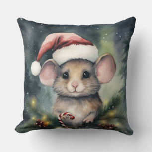 Kerstmuis Kussen