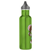 Kerstmuis met Ornament Waterfles (Links)