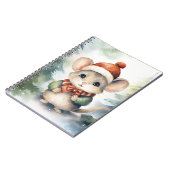 Kerstmuis Notitieboek (Linkerzijde)