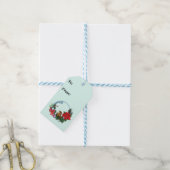 Kerstmuiskrans Cadeaulabel (Met Touw)