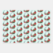 Kerstmuiskrans Inpakpapier Vel (Voorkant 2)