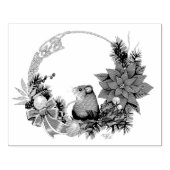 Kerstmuiskrans Rubberstempel (Afrduk)