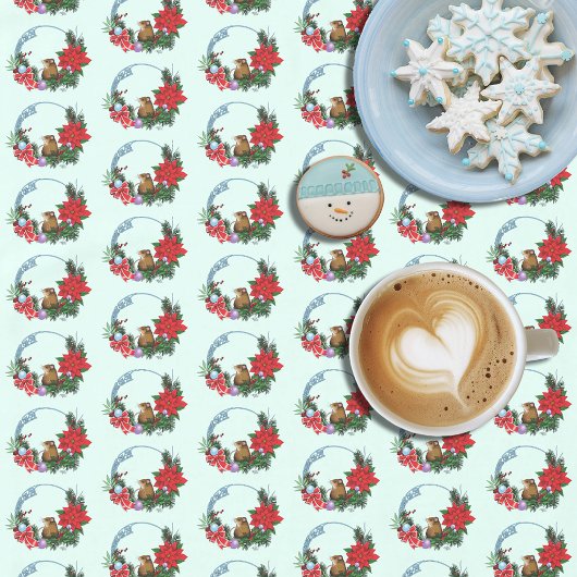 Kerstmuiskrans Tafelkleed