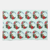 Kerstmuiskrans Theedoek (Horizontaal)