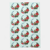 Kerstmuiskrans Theedoek (Verticaal)