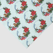 Kerstmuiskrans Tissuepapier (Detail)