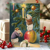 Kerstmuizen  feestdagenkaart