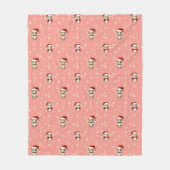 KERSTMUIZEN FLEECE DEKEN (Voorkant)