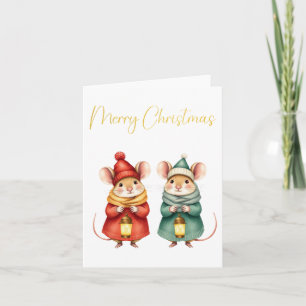 kerstmuizen Kaart