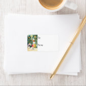  kerstmuizen — Label met kerstcadeaus (Insitu)