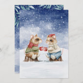 kerstmuizen met warmtecacao (Voorkant / Achterkant)